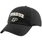Purdue Boilermakers Black Classic Campus Adjustable Slouch Hat