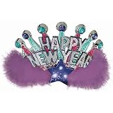 Happy New Year Light Up Flashing Tiara