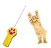 SOOKOO Pack of 2 Paw Style Cat Catch the Interactive LED Light Pointer Exercise Chaser Toy Pet Scratching Training Tool