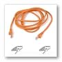 Belkin 7ft CAT5E Snagless Crossover Cable in Orange