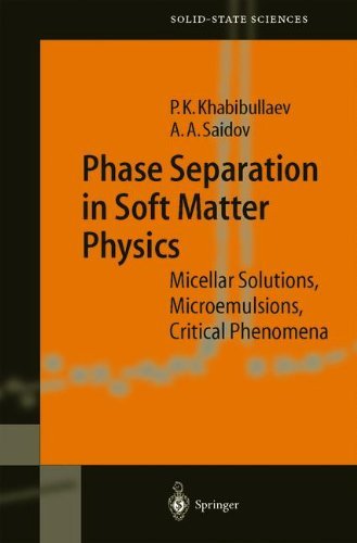 Phase Separation in Soft Matter Physics: Micellar Solutions, Microemulsions, Critical Phenomena (Springer Series in Solid-State Sciences)