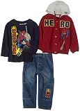 Spiderman  Boys 2-7 3 Piece Pant Set