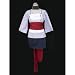 Japanese Anime Naruto Cosplay Costume - Temari 2nd Ver Set Large