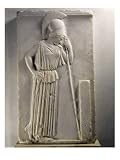 Contemplating Athena Fine Art Giclee Poster Print, 12x16