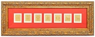 2016 Chinese Feng Shui Cure Argumentative --Feng Shui Seven Royal Emblems Plaque