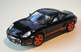 Porsche Cayman S black, die-cast metal vehicle, 75778