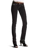 Request  Junior's 5-Pocket Sexy Straight Leg Jean, Black, 26