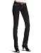 Request  Junior's 5-Pocket Sexy Straight Leg Jean, Black, 26