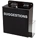 Brady Acrylic Suggestion Box, Black