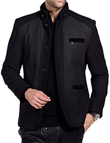 Match men s wool blend car coats(us s/cn l (fit 34"…