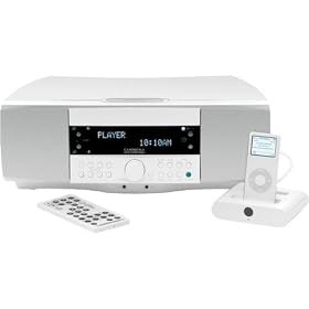 Creative Labs Cambridge Large Radio with iPod Dock - White (735i) by Creative Labs
