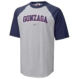 Nike Gonzaga Bulldogs Ash Classic Raglan T-shirt