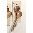 Bamboo Wood Grain Salad Sever Set