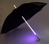Black BLADE RUNNER -6 color LED shaft Umbrella + light