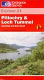 Pitlochry and Loch Tummel (Explorer Maps)