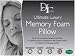 ULTIMATE MEMORY FOAM MOULDED PILLOW - Standard UK Size - Visco Elastic 55kg/m3 density - Full Size - UK Manufactured - American Designed