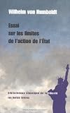 Essai sur les limites de l'action de l'Etat