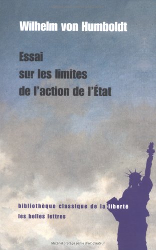 Essai sur les limites de l'action de l'Etat