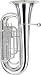 Musical Instruments : Besson Model 1087 Student BBb Tuba, Lacquer