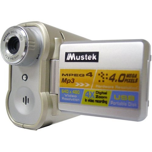 Mustek DV 3500 Digital Camera w Digital Video Voice Recorder and MP3 Capability