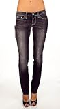415WZb1if9L. SL160  Flying Monkey Jeans Robertson Skinny Jean (L1313B)   Antique Grey