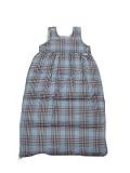 Tavolinchen 40/730-55-70 - Daunenschlafsack Englisches Karo bleu, Gr&ouml;&szlig;e 70 cm