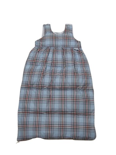 Tavolinchen 40/730-55-70 - Daunenschlafsack Englisches Karo bleu, Gr&ouml;&szlig;e 70 cm