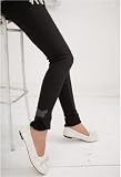 from suriajuni maternity Full-Length Black Butterfly Maternity Leggings - UK size 16