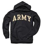 Army Black Knights Black Arch Hooded Sweatshirt
