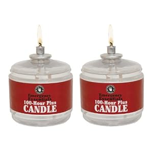 Hour Plus Emergency Candle Clear