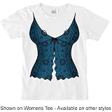 Teal Lingerie on Shirt - Tuxedos Crew Neck Sweatshirt