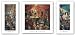 Red Jazz, Blue Jazz and Jazz Club Set by Didier Lourenco 13-32-13