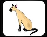 Mouse Pad with cat, burmese, animal, feline