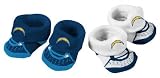 San Diego Chargers 3-6 Month 2 pair Bootie Set