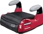 Evenflo Big Kid AMP No Back Booster Car Seat, Red