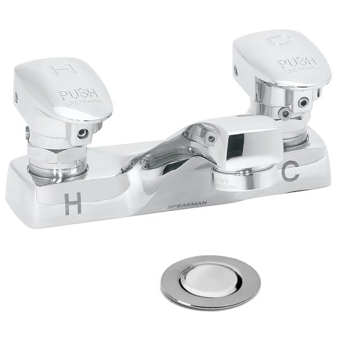 Speakman S 4141 Metering Faucet with Push Button Handles John B. Withamtre