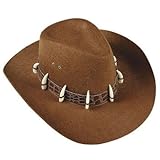 IMAGE OF Child Outback Hat with Teeth (1 pc)