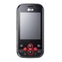 LG KS360 Unlocked Phone with Tri-Band GSM, Camera, MP3/Video Player, MicroSD Slot--International Version with Warranty (Red)