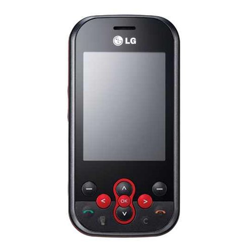 LG - KS360 - Téléphone portable - Appareil photo 2 Mpix - Radio FM - Bluetooth - Ecran Tactile - Rouge