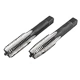 uxcell　手プラグタップ 12mm 高速度 鋼　高速度鋼　ハンドスクリュー　スレッド　ミリ規格　プラグタップ