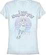 Inspector Gadget Fly Womens Blue Junior T-shirt