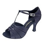 12024 Stephanie Professional Salsa Latin Ballroom Dance Shoes 2.5Heel