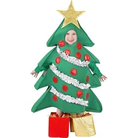 Kid's Christmas Tree Costume (Size: Medium)