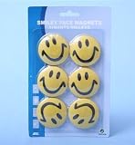 Smiley Face Fridge Magnets 6/Pk (HH2346)