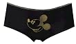 Disney's Mickey Mouse Golden Outline Black Bikini Panty for women