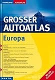 Grosser Autoatlas Europa 2009/2010: Mit Info- Kartenrand - o.A.