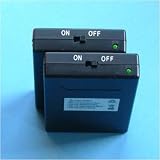 Warmthru SPARE BATTERIES with on-off switches for Socks, Fingerheaters, Gloveliners.