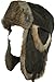 Klondike Sterling Leather Hat Rabbit Fur Trooper Winter Ski 9H6619 (Large/Brown)