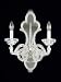 Schonbek Zade Collection Two Light Wall Sconce