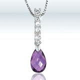 Amethyst Drop Pendant